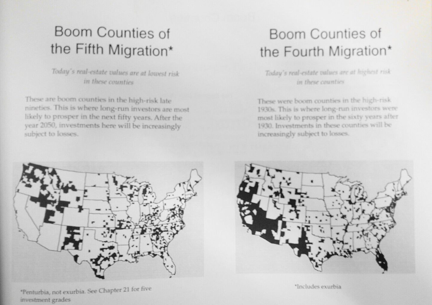 Boom Counties... Wealth & Serenity In a High-Risk Economy by Jack Lessinger 1997