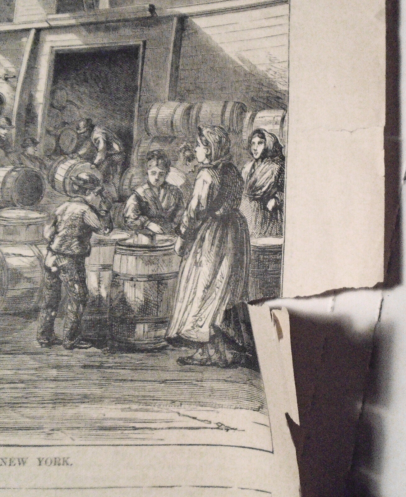 Shipment Of Grain And Flour - Sketches By C. A. Keetels - Harper's Weekly 1873