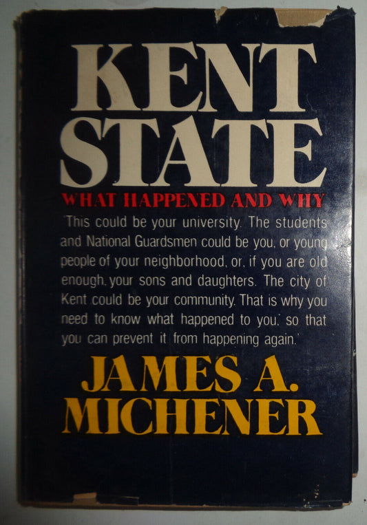 Kent State, by James Michener - Taiwan piracy, first edition