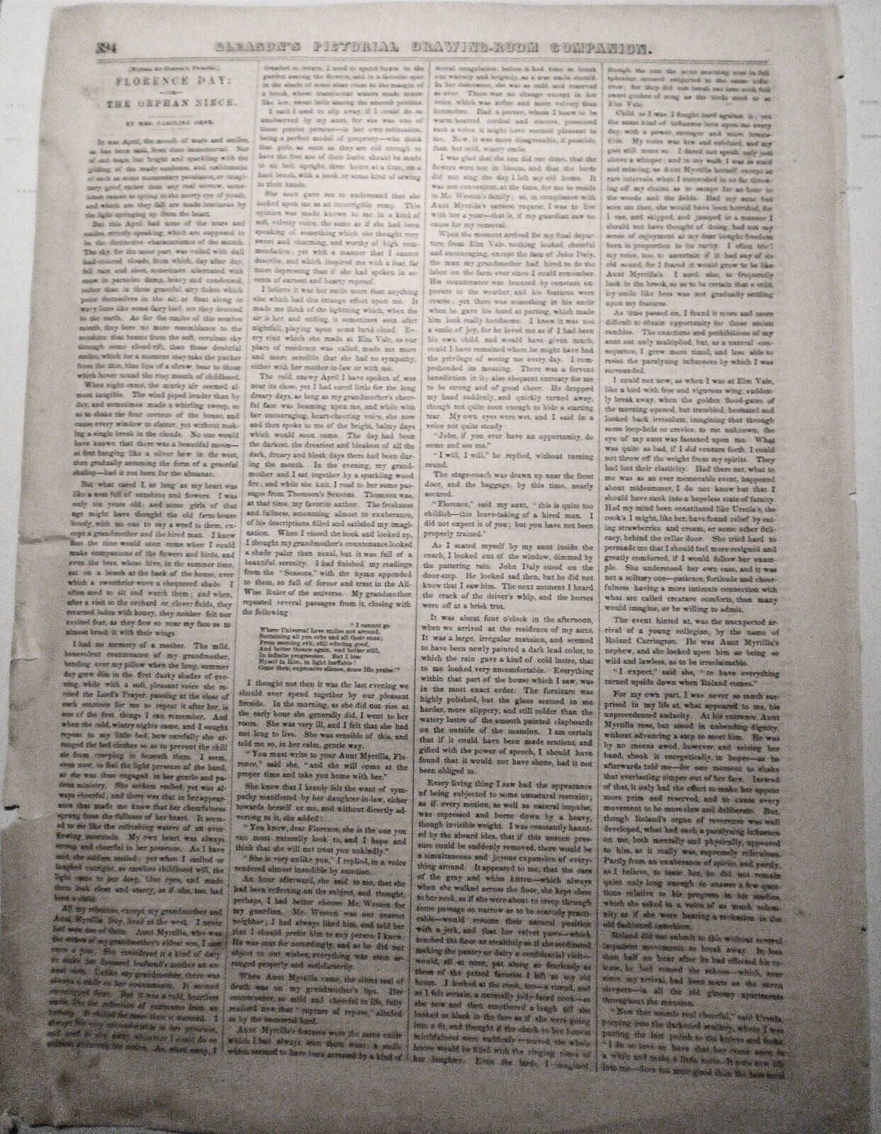 Cathedral Of St. Peter And St. Paul, Philadelphia,  1852 -- Gleason's Pictorial