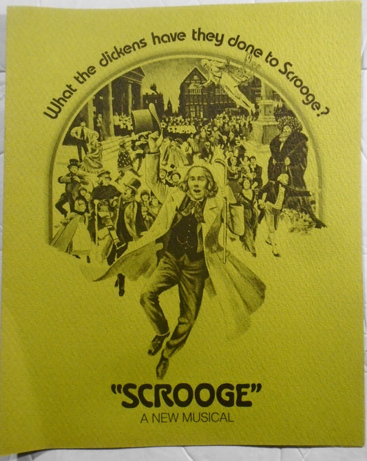 What the DICKENS have they done to Scrooge? Movie Promo brochure 1970