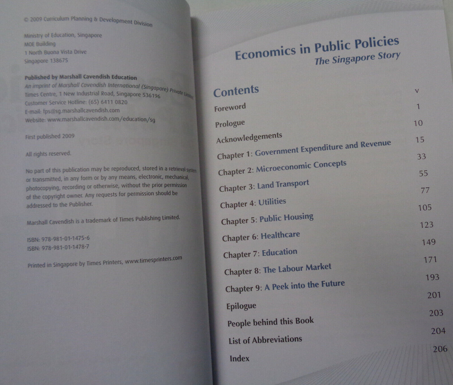 Economics in public policies : the Singapore story, by Say Tin Tan, et al