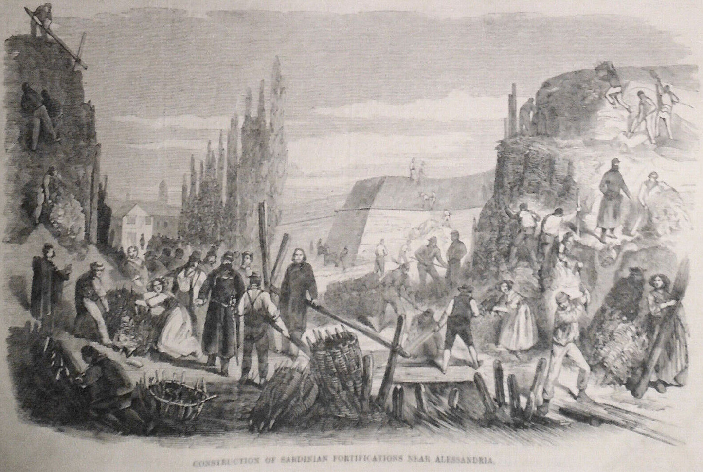 Harper's Weekly May 21, 1859 Crisis In Italy; Dickens; Sardinian Fortifications