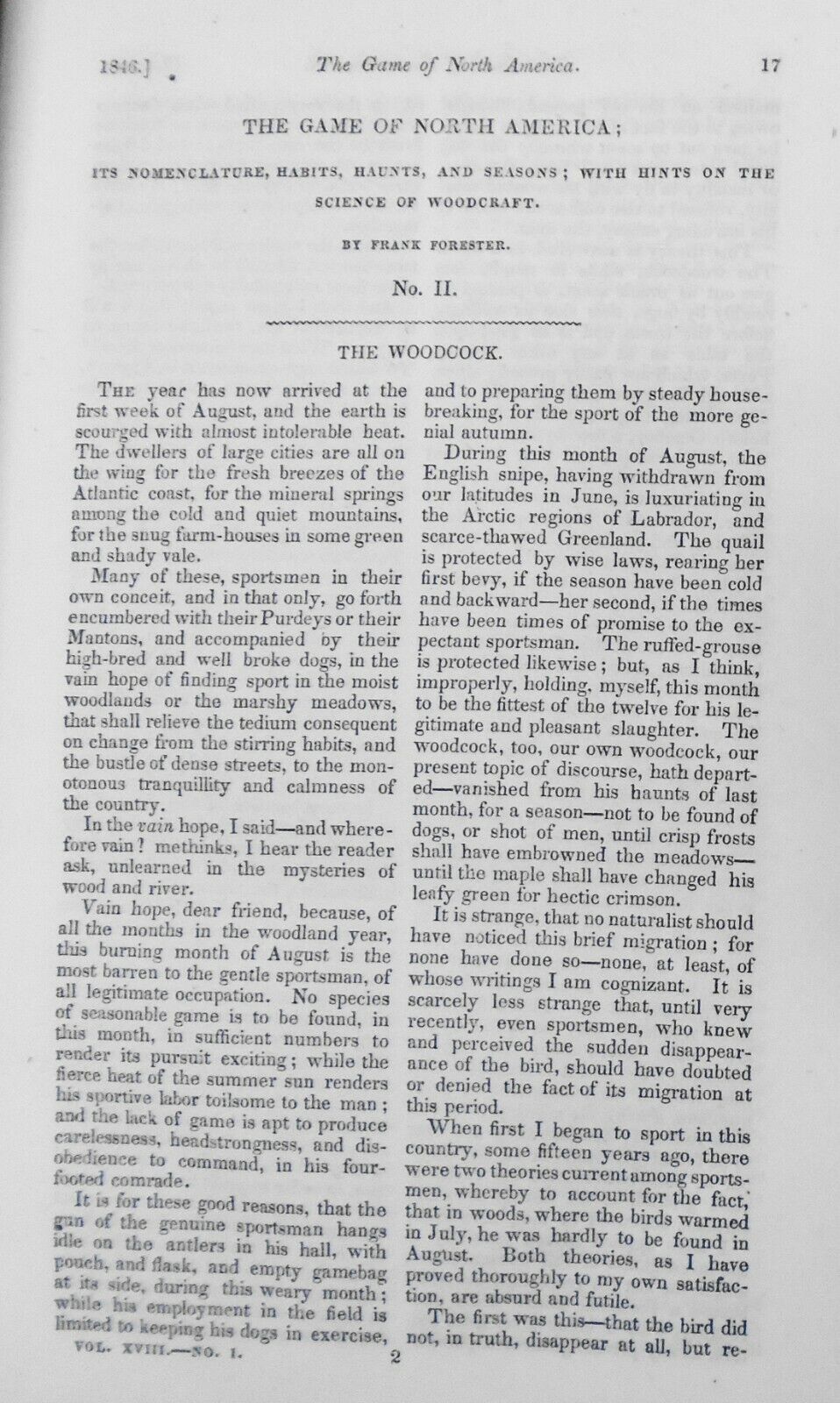 The United States Magazine and Democratic Review, Jan 1846 - Nathaniel Hawthorne