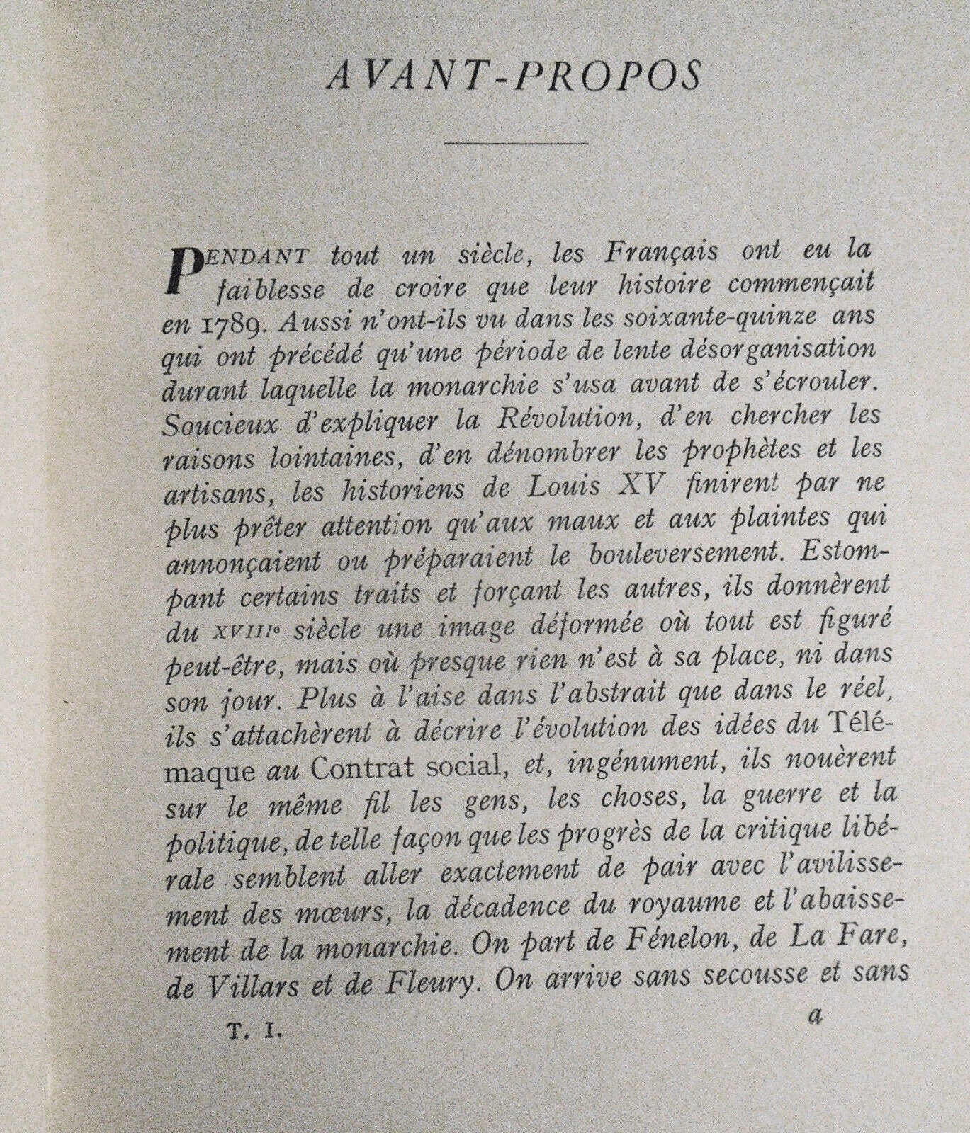 Le siecle de Louis XV, by Pierre Gaxotte. 1935. 2-Volume Set.
