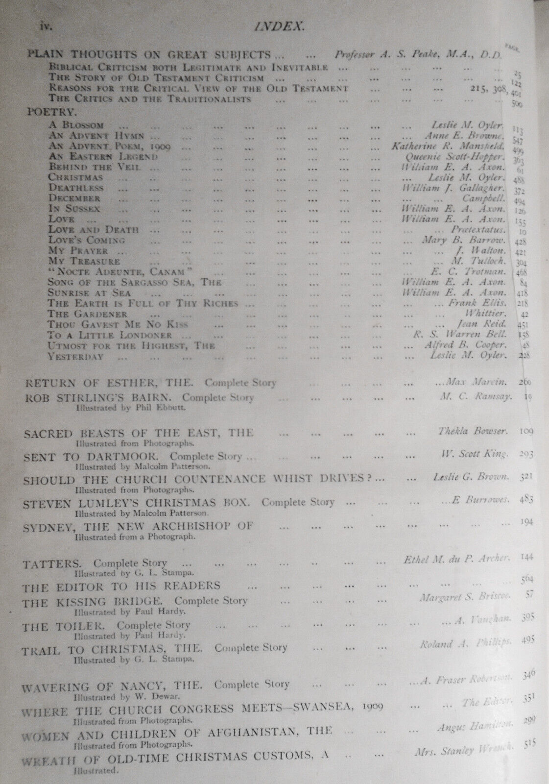 The Sunday Strand and Home magazine, July-Dec 1909.  Dr. Elizabeth Blackwell...
