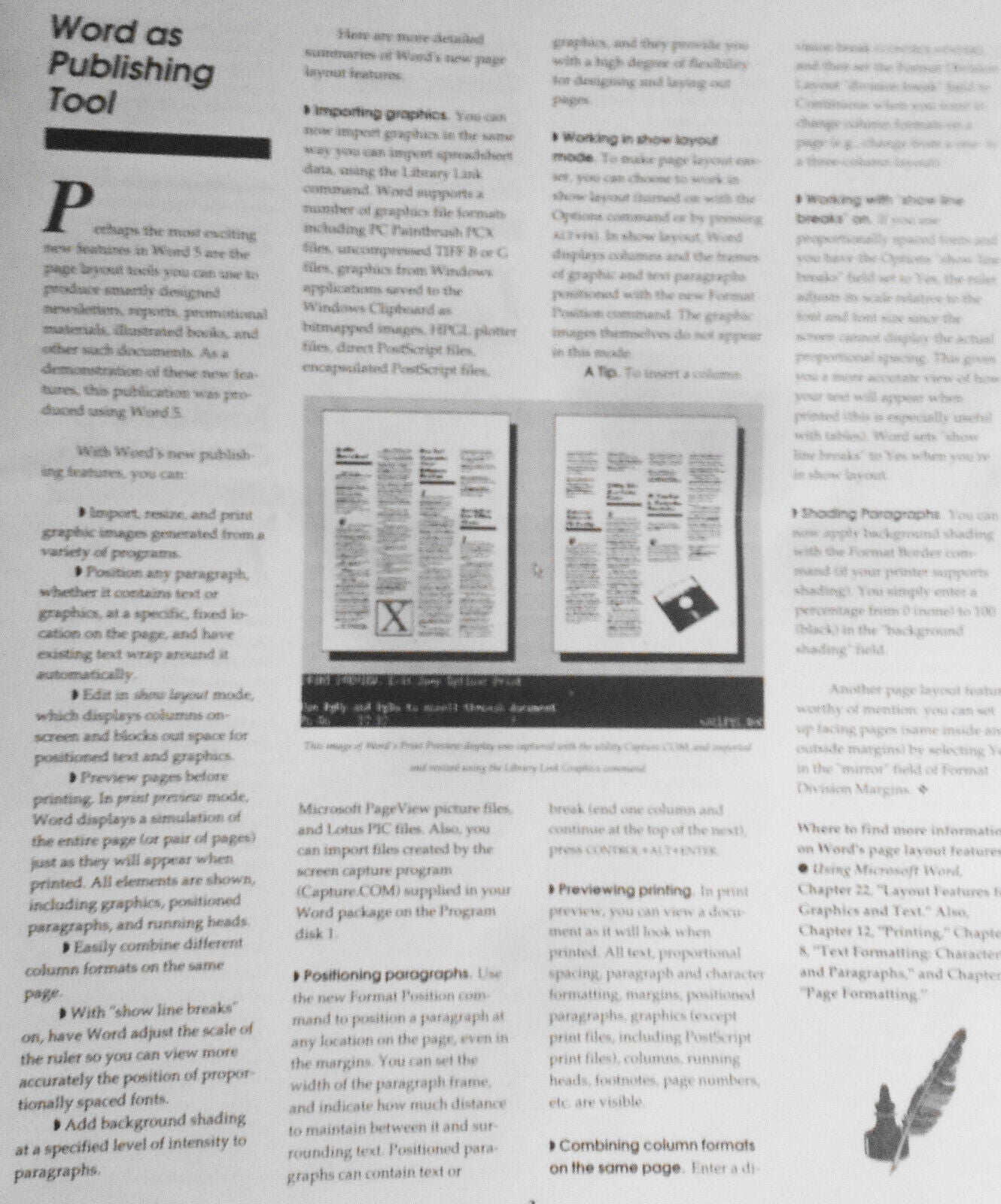 1988 "The Latest Word" - Microsoft Special one-time guide to Word 5.0