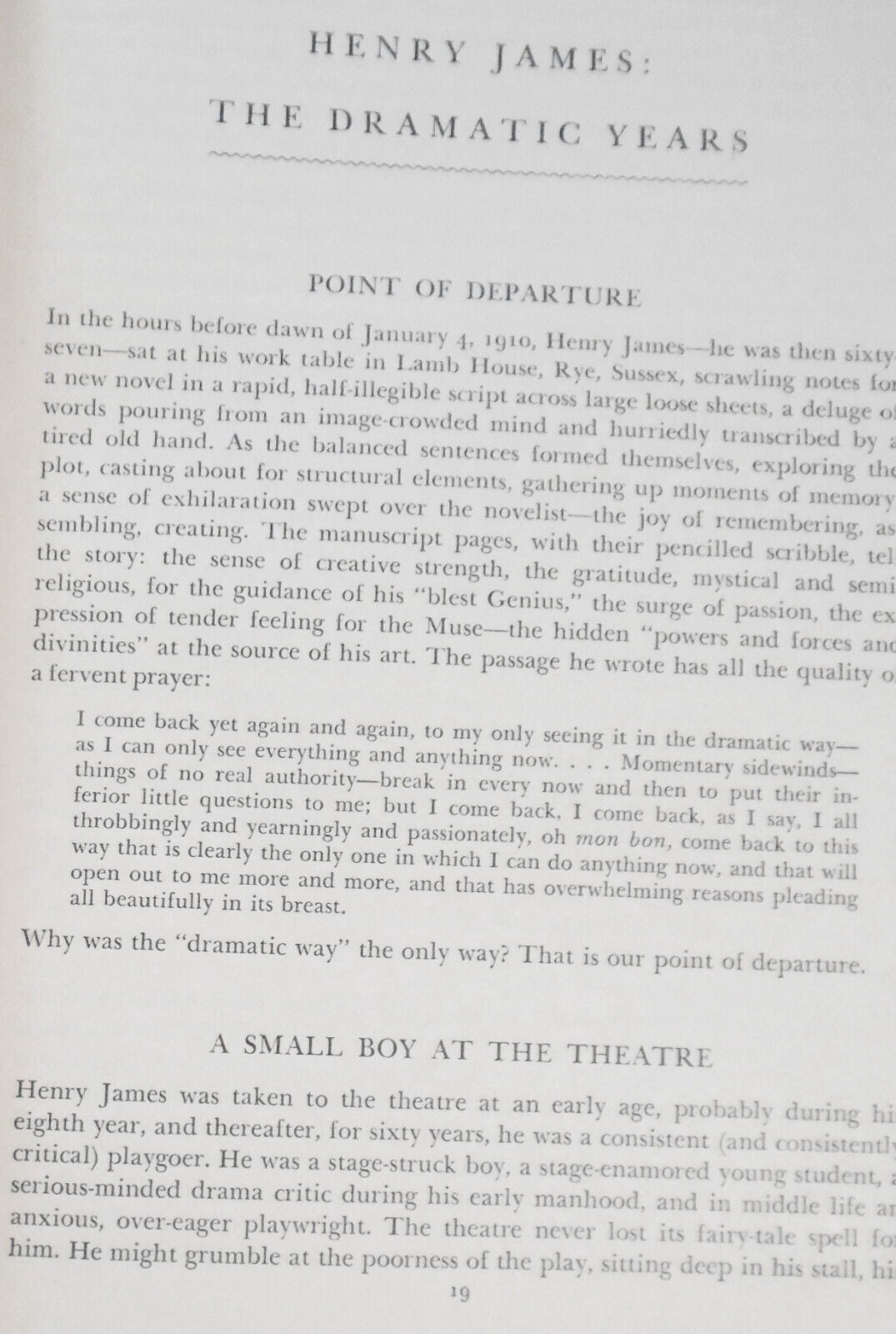 The Complete Plays of Henry James, edited by Leon Edel. First Edition, 1949.