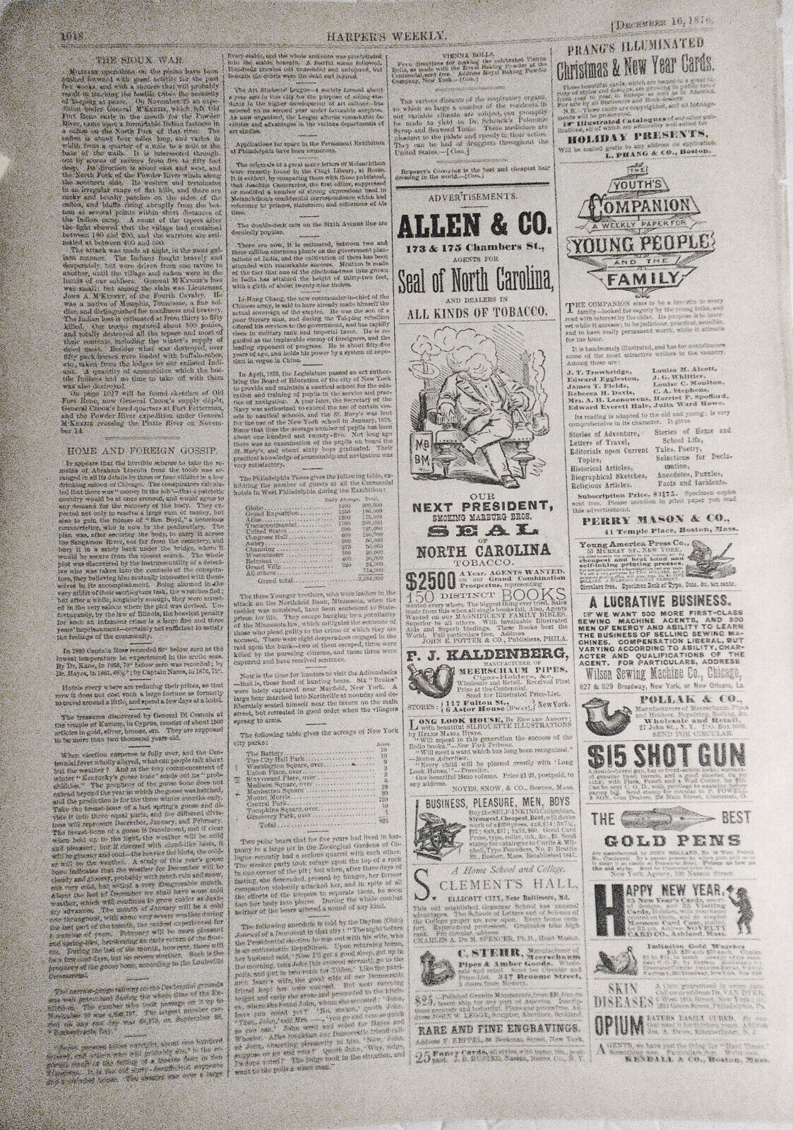 1876 The Sioux War - Old Fort Reno; General Crook's HQ; Powder Ridge Expedition