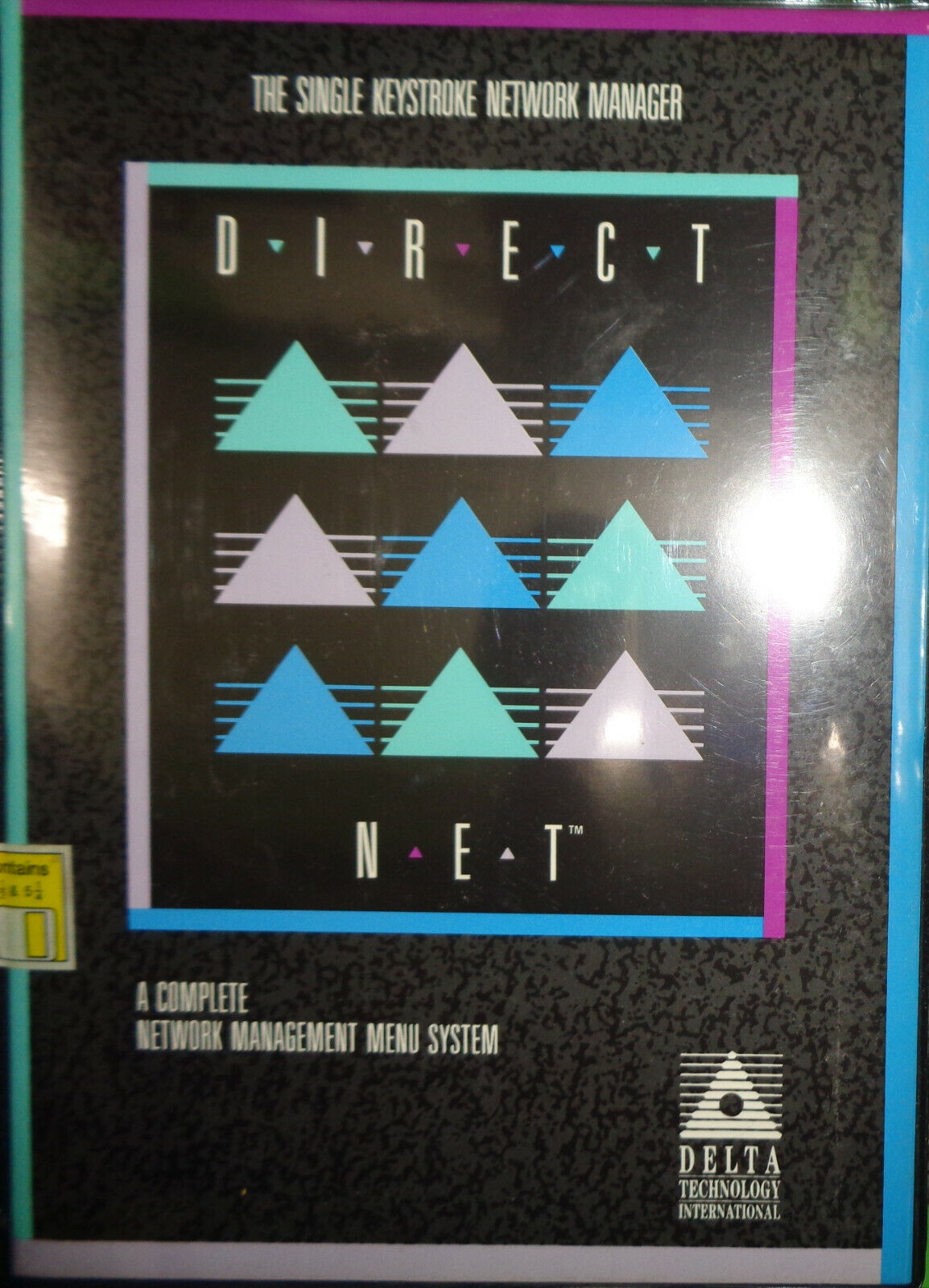 Direct Net: single keystroke network manager software, by Delta Technology 1987