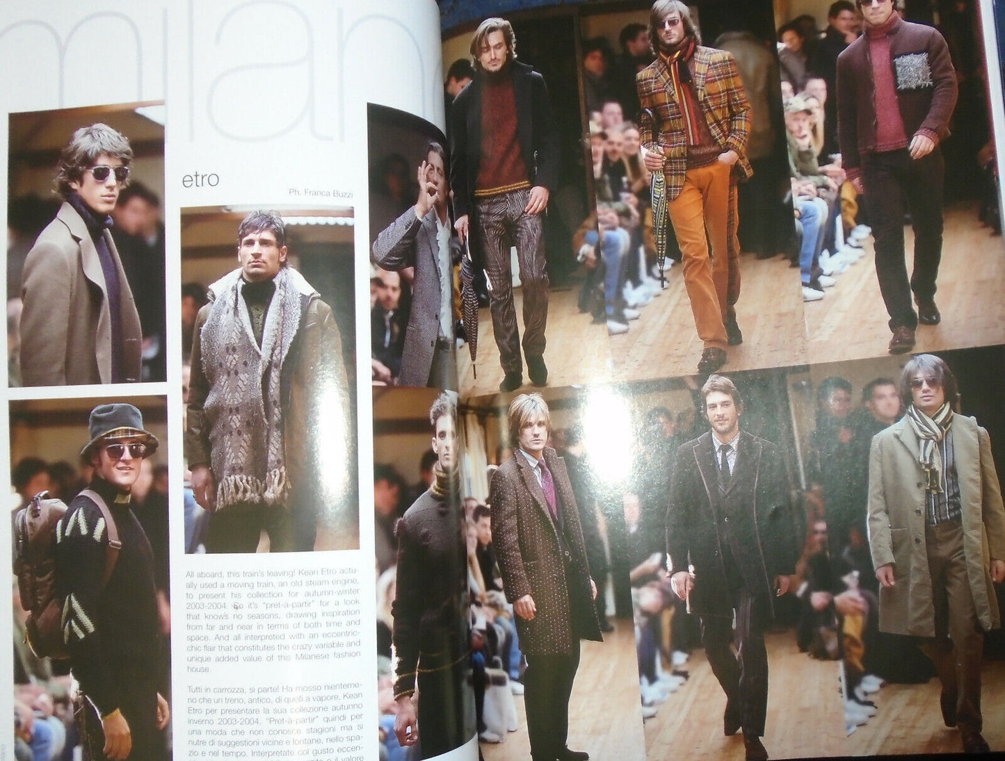 Collezioni Uomo -- Autumn Winter 2003 / 04 - Black Shapes ...