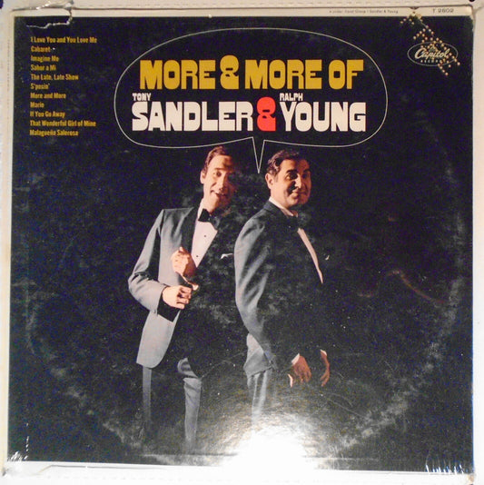 More & More of Tony Sandler & Ralph Young -  LP PROMO T-2802 - 1967 - **SEALED**
