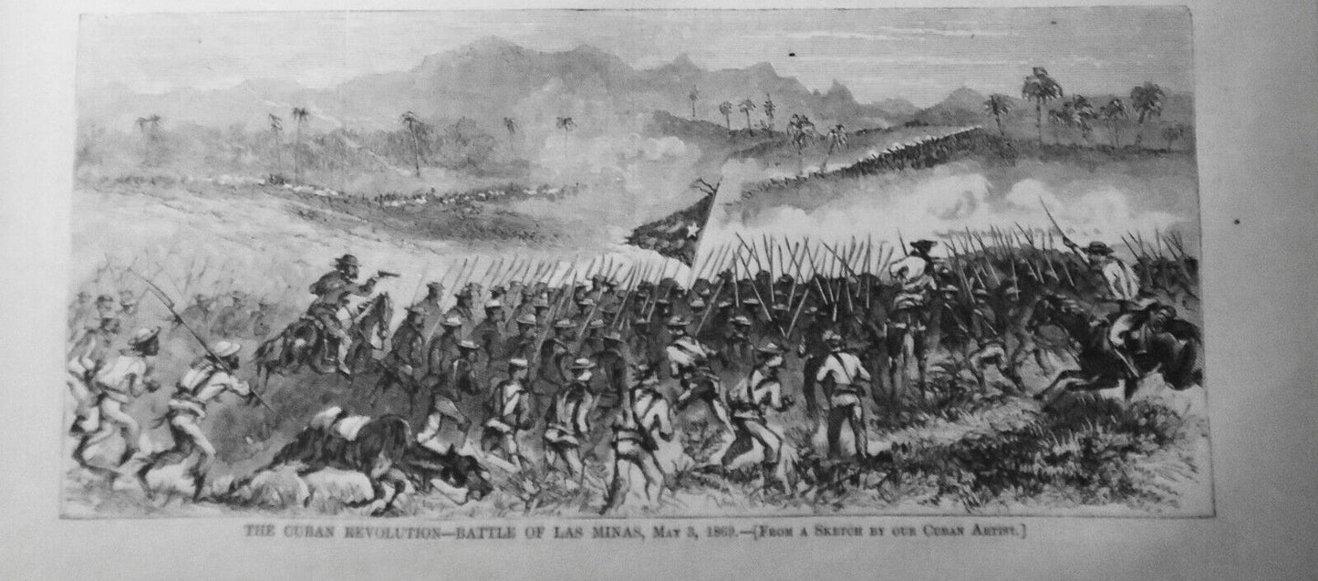 Harper's Weekly June 5, 1869: Pacific Railroad; Cuban Revolution Dayton Fire etc