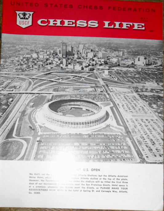 Chess Life, May 1967 - Interview with Tal; US-Soviet Computer Chess match, etc.