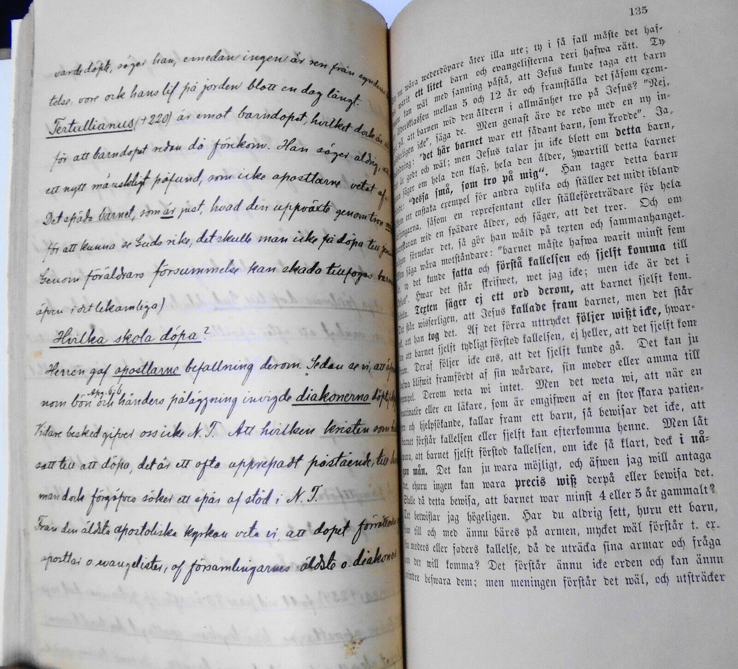 1880 Linde - Dop eller Wederdop? Tolf Föredrag öfwer Det heliga Dopets Sakrament