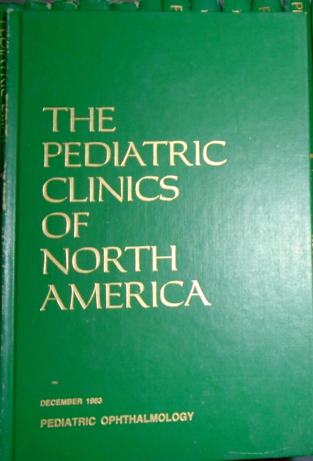 Pediatric Clinics of North America - 41 Hardcover books lot. 1979-1996