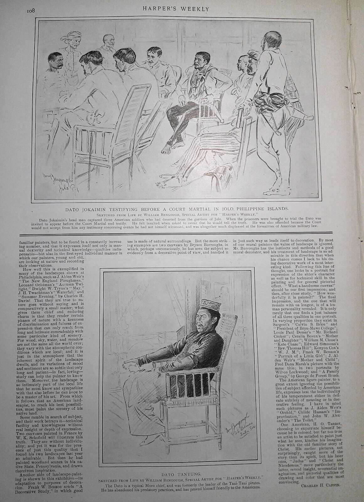 Harper's Weekly, February 3, 1900 - Boer War in South Africa; John Ruskin, etc