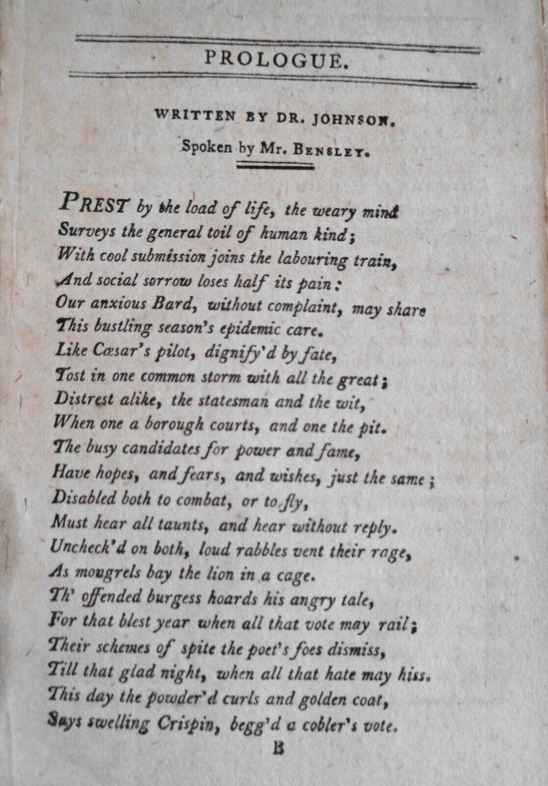 1792 The Good Natured Man. A Comedy, by Dr. [Oliver] Goldsmith.