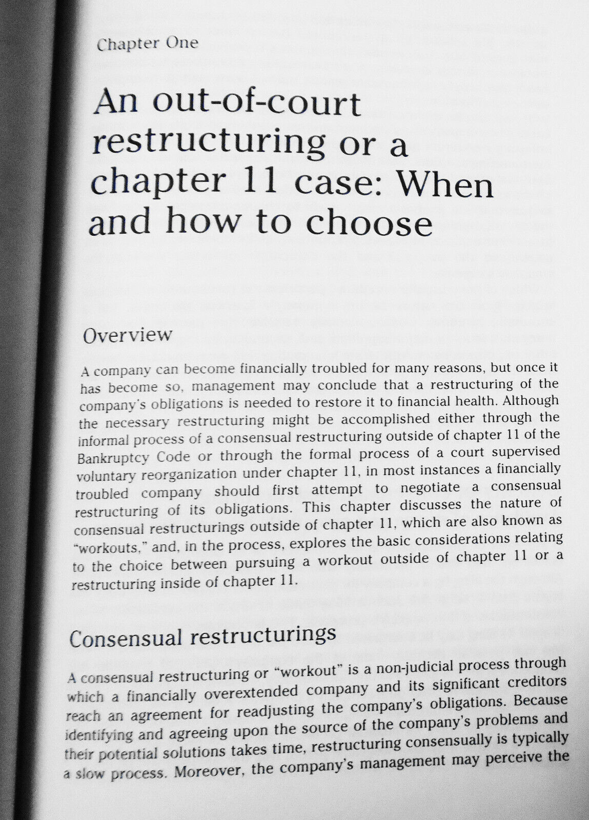 Restructurings : the search for value in a troubled enterprise 1993 Weil Gotshal
