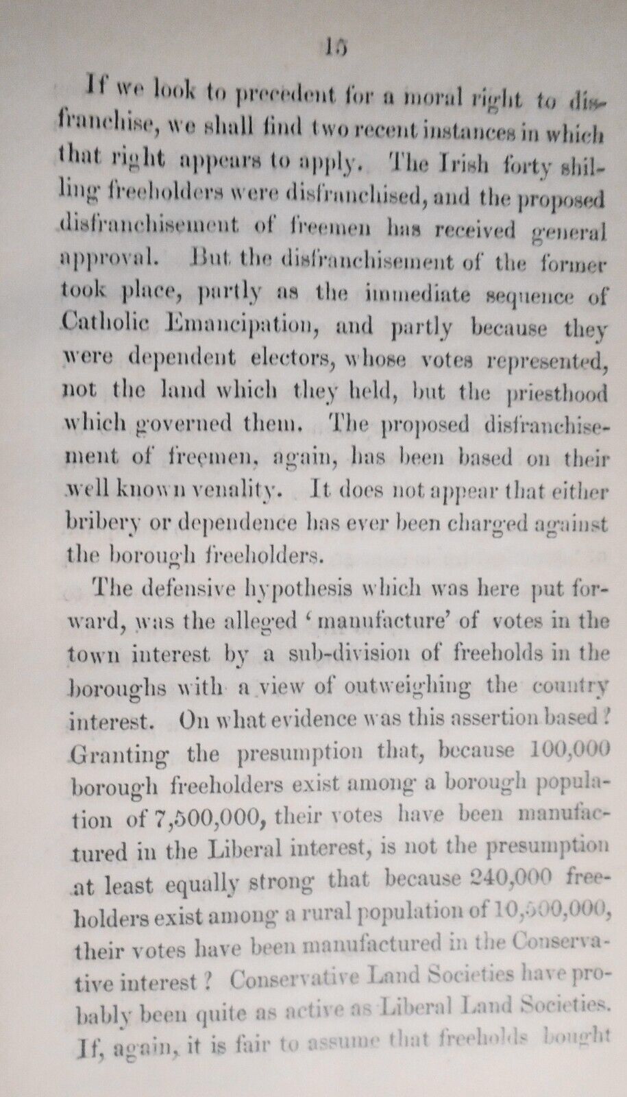 1859 - What should the representation be? By J. W. Wilkins