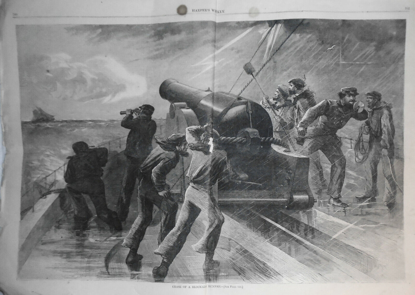 Harper's Weekly November 26, 1864  - Civil War, large map of operations, etc..