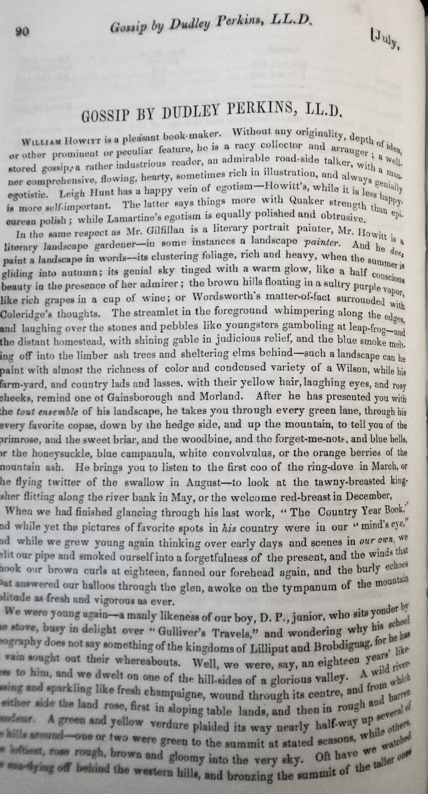 The United States Magazine and Democratic Review, July 1851