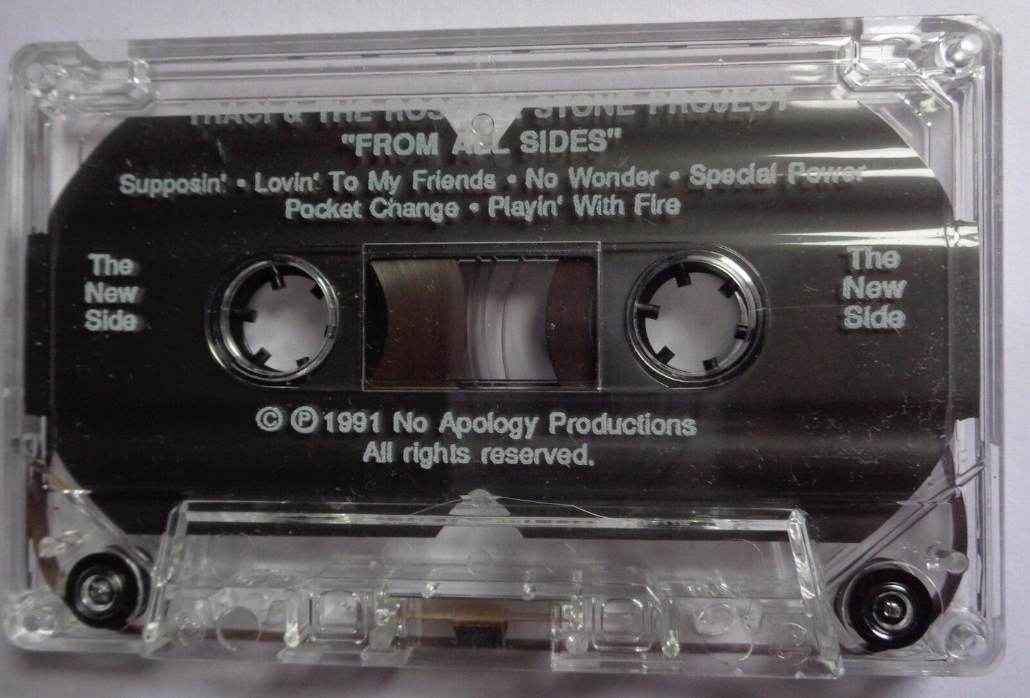 Traci and The Rosetta Stone Project - FROM ALL SIDES - Cassette - 1991