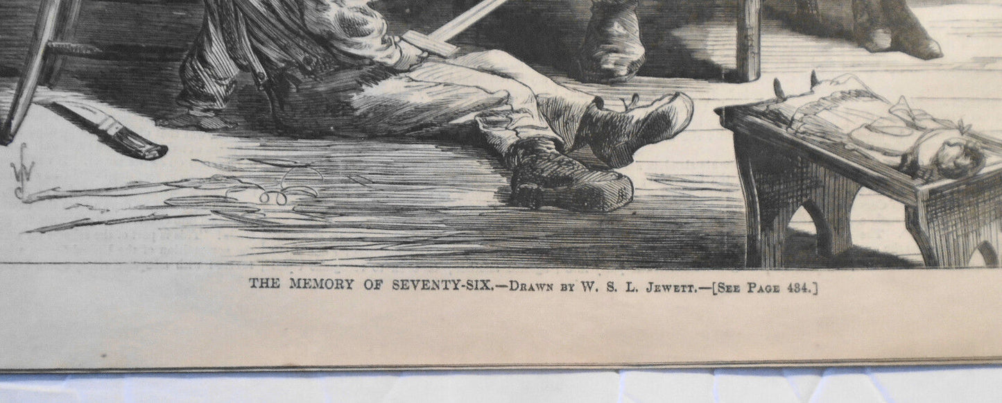 The Summit of Mount Washington by Winslow Homer in Harper's Weekly July 10, 1869