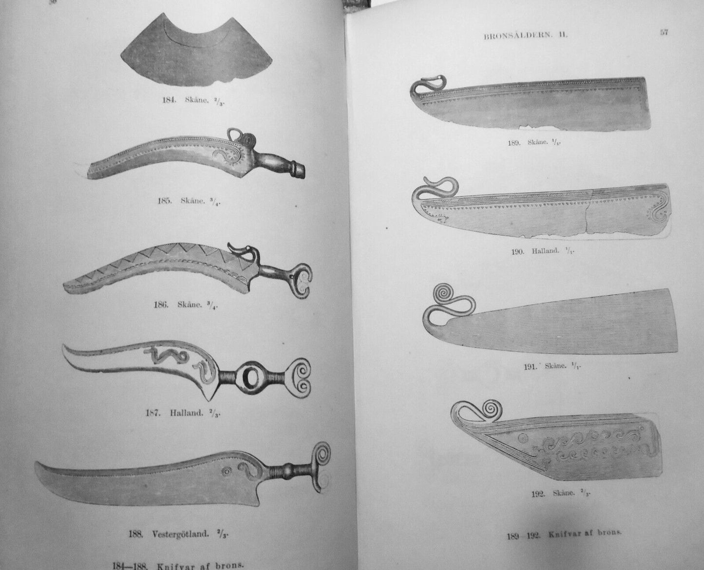 1873 Antiquites suedoises arrangees et decrites par Oscar Montelius. 1st edition