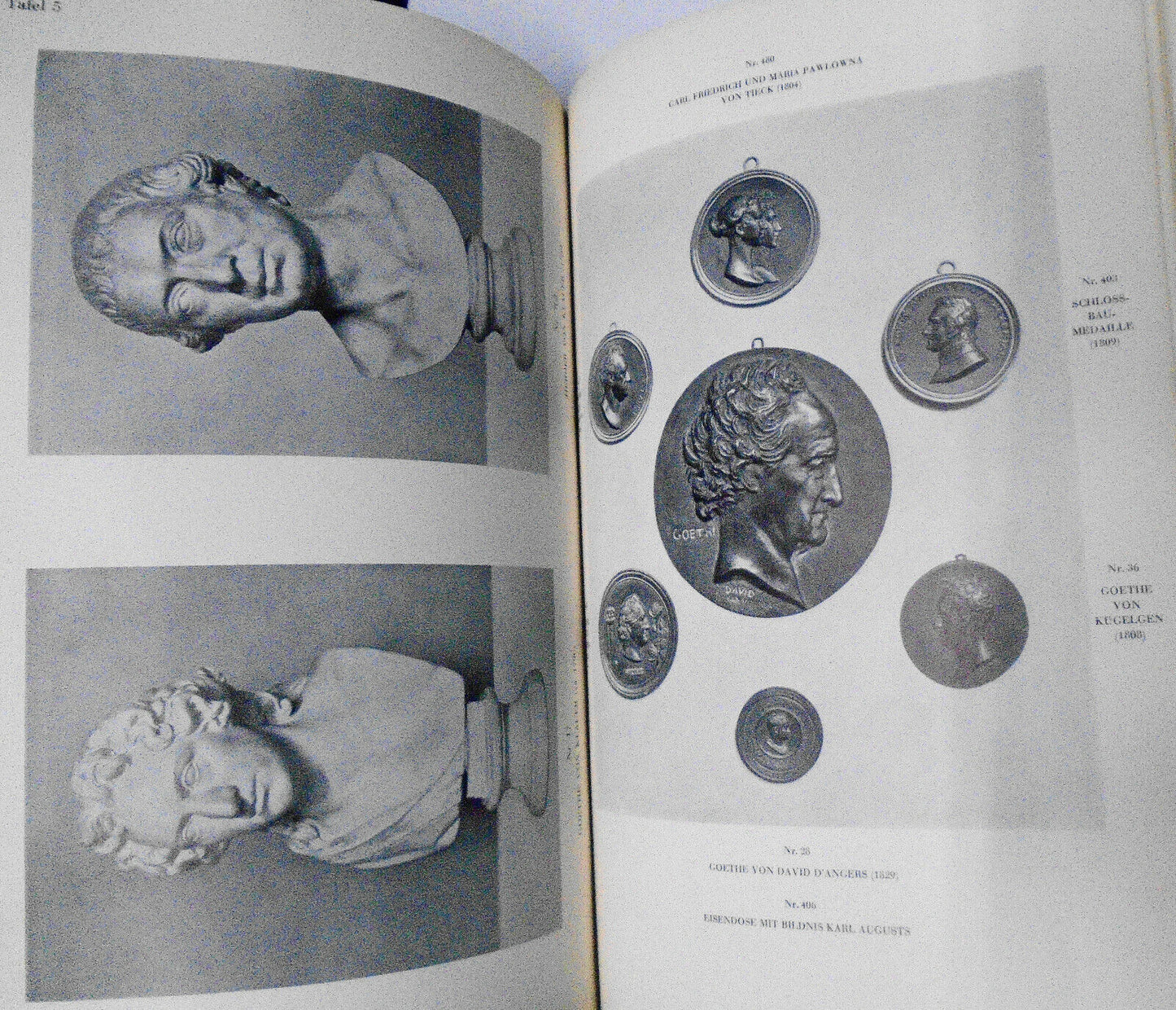 Goethe Und Sein Kreis - Die Sammlung Leon Nathansohn et al. 1933 Auction catalog