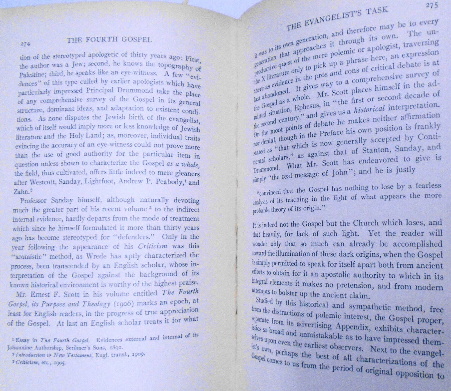 1910 The Fourth Gospel in Research and Debate, by Benjamin Wisner Bacon