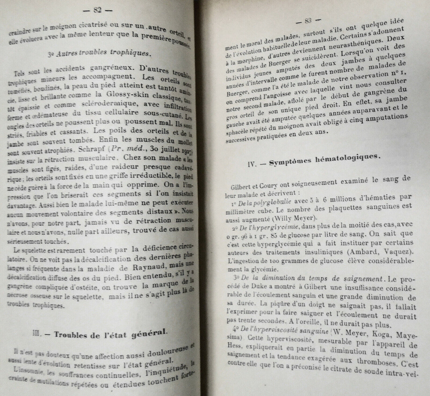 1928 - Etude Chirurgicale Des Gangrenes Juveniles ... by Raymond Leibovici, Dr.