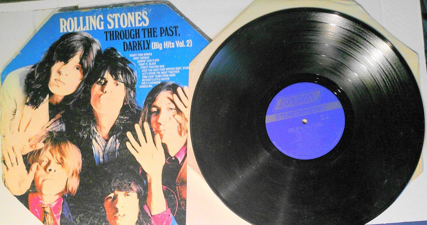 4 Classic rock LPs - Creedence Clearwater, Stones, Crosby Stills, Mamas & Papas