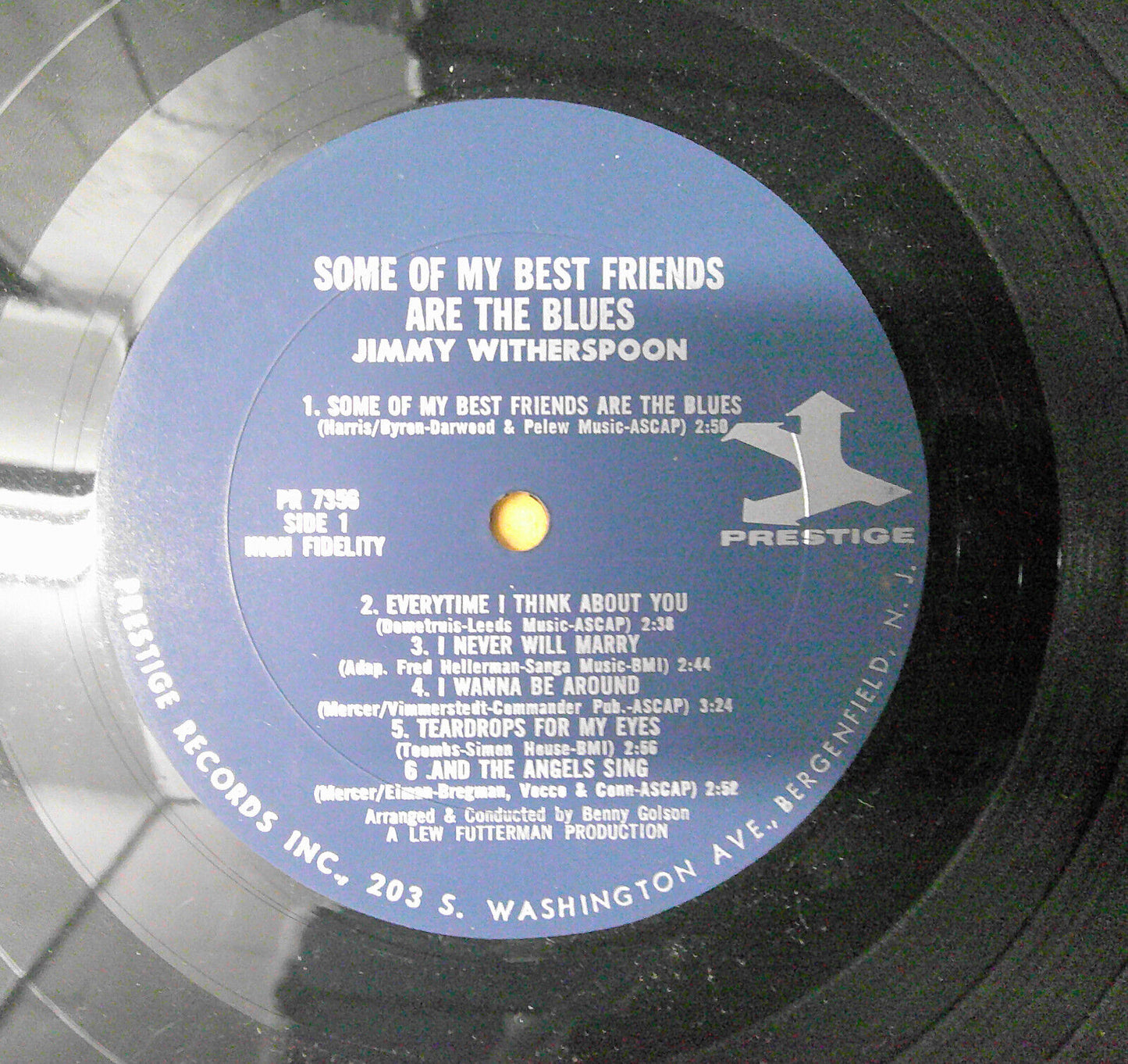 Jimmy Witherspoon - Some of my Best Friends are the Blues LP ~ Prestige 7356