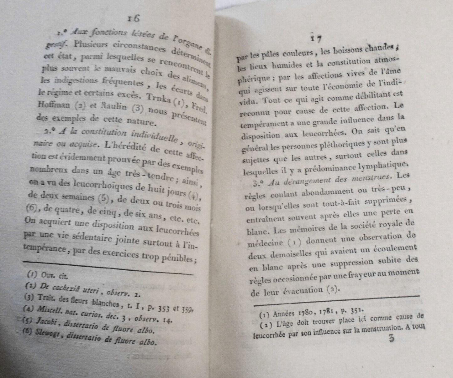 1808 Aperçu sur la leucorrhée: tribut présenté... à Montpellier - H. Jarras