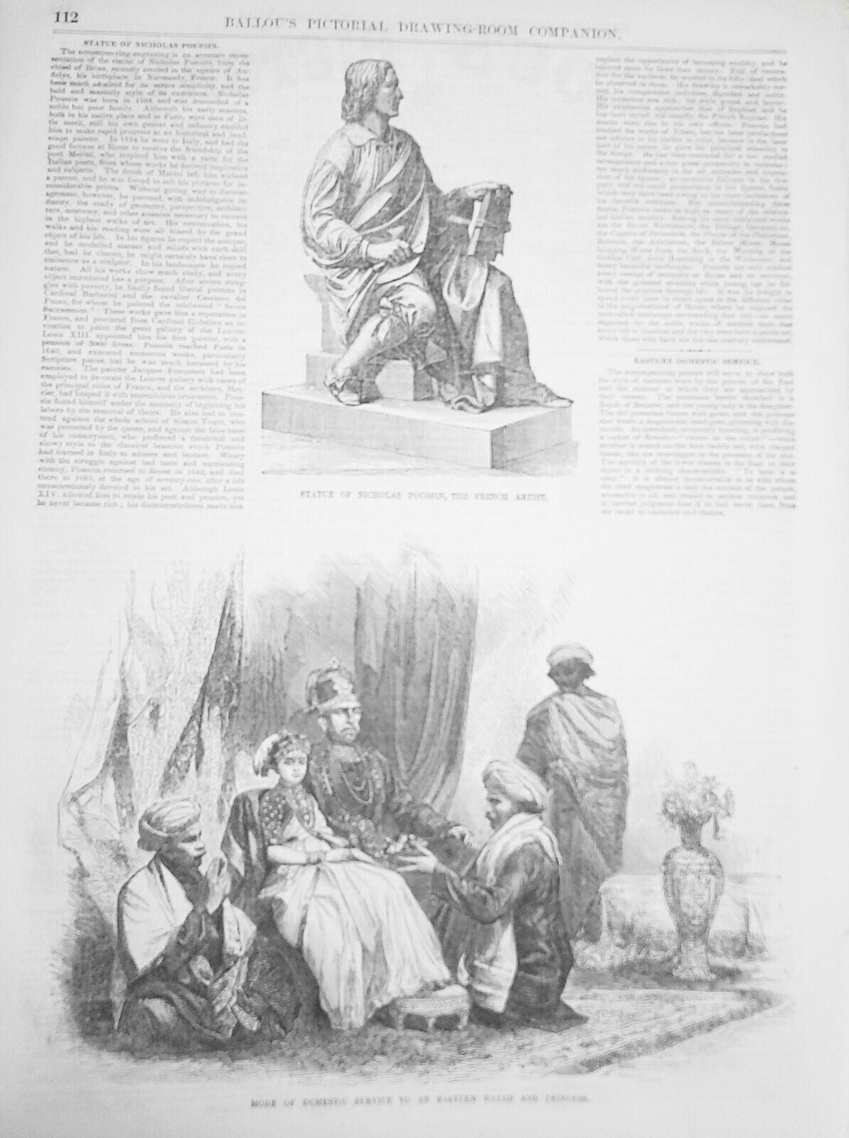 Ballou's Pictorial, February 14, 1857. Rare and Curious Birds; Tennessee; etc