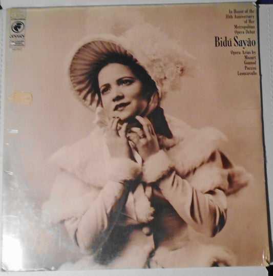 Bidu Sayao - LP - Opera Arias By: Mozart, Gounod, Puccini,Leoncavallo... SEALED