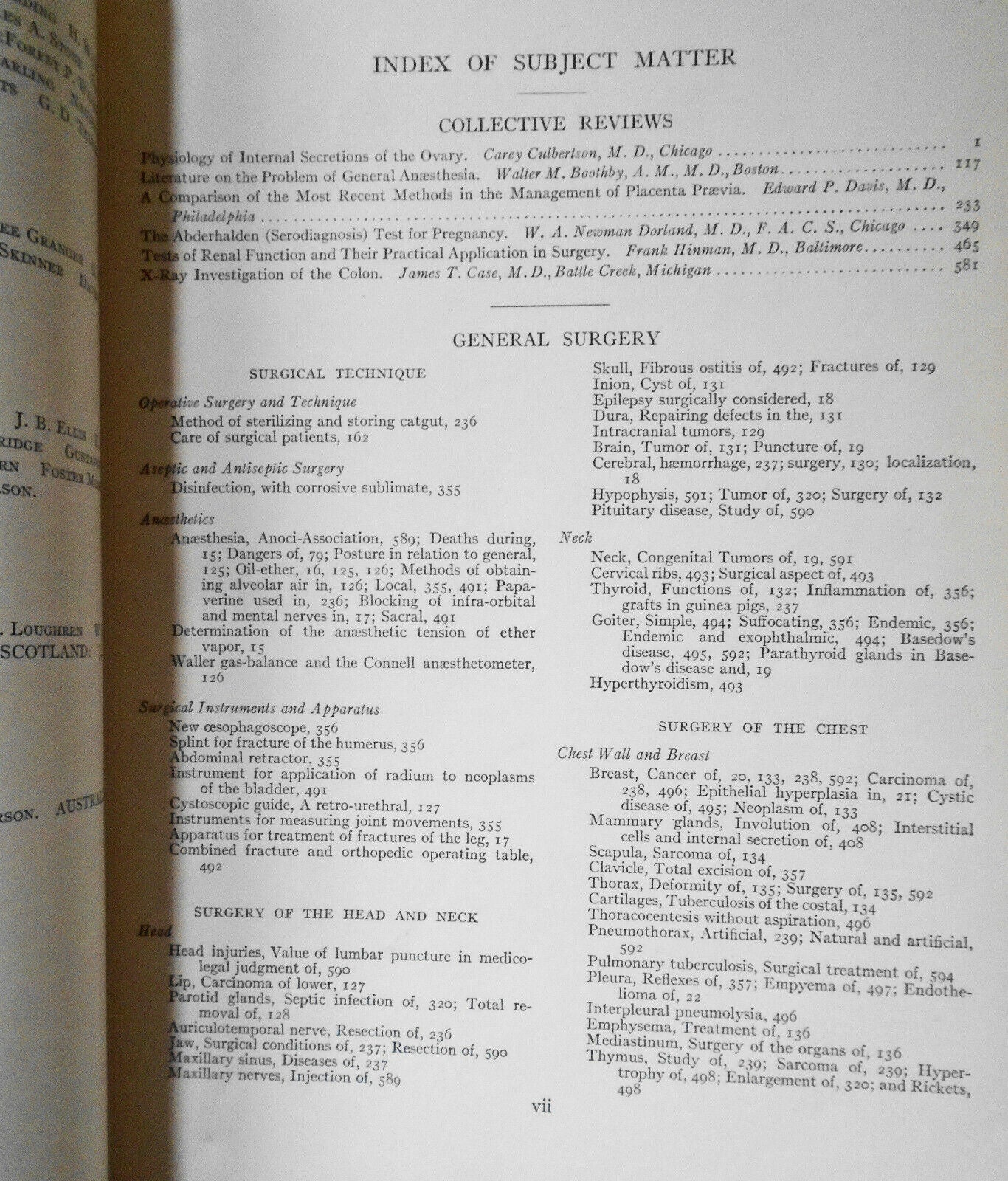 International Abstract Of Surgery --  Vol. 19, July To December, 1914