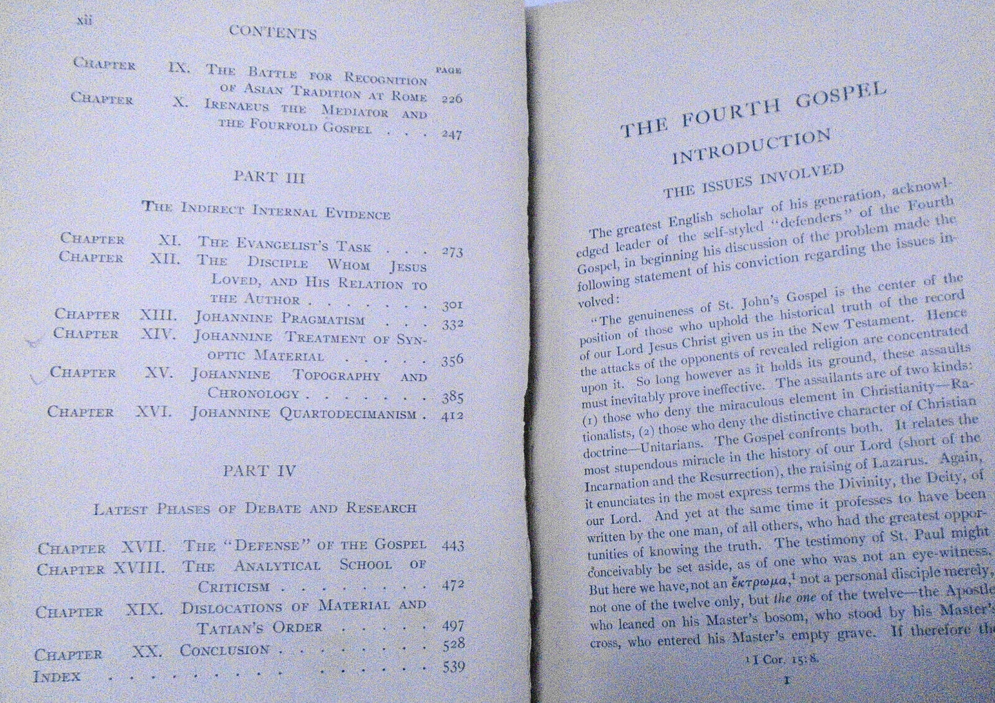 1910 The Fourth Gospel in Research and Debate, by Benjamin Wisner Bacon