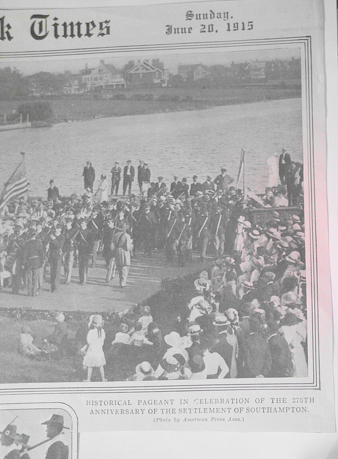 Southampton 275th Anniversary Celebration of Settlement - 1915 - New York Times