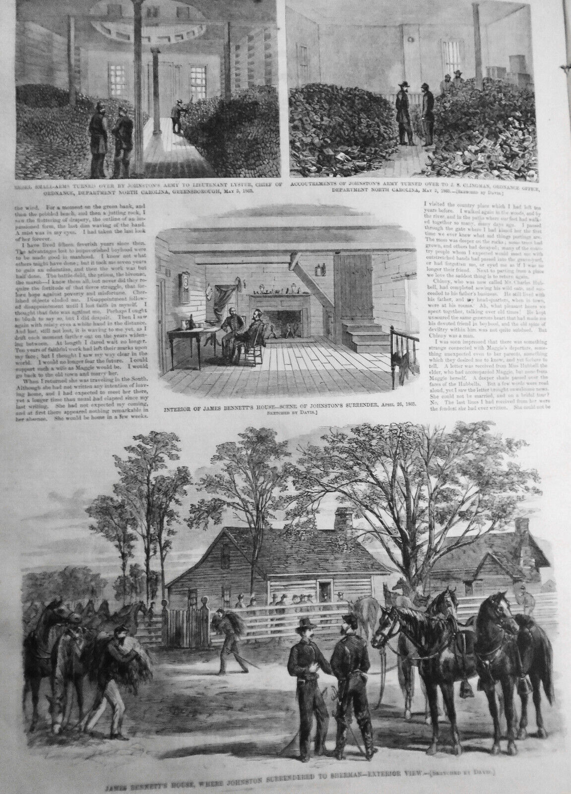 Harper's Weekly May 27, 1865 Original issue: Lincoln's Burial and Procession etc