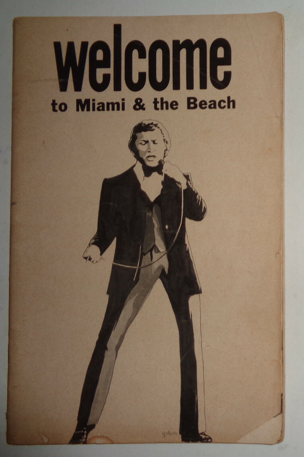 Welcome to Miami & the Beach : December 1972. Paul Anka on cover