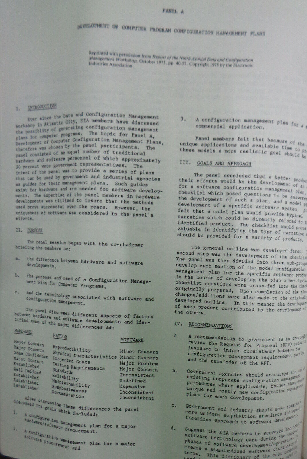 Tutorial: Software configuration management, by Bryan, Chadbourne  Siegel 1980