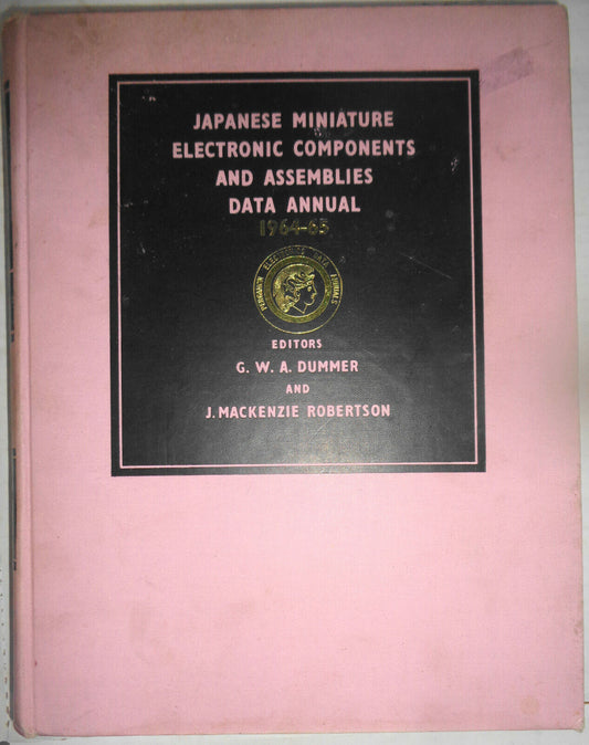 Japanese Miniature Electronic Components And Assemblies Data Annual 1964-65. HC.