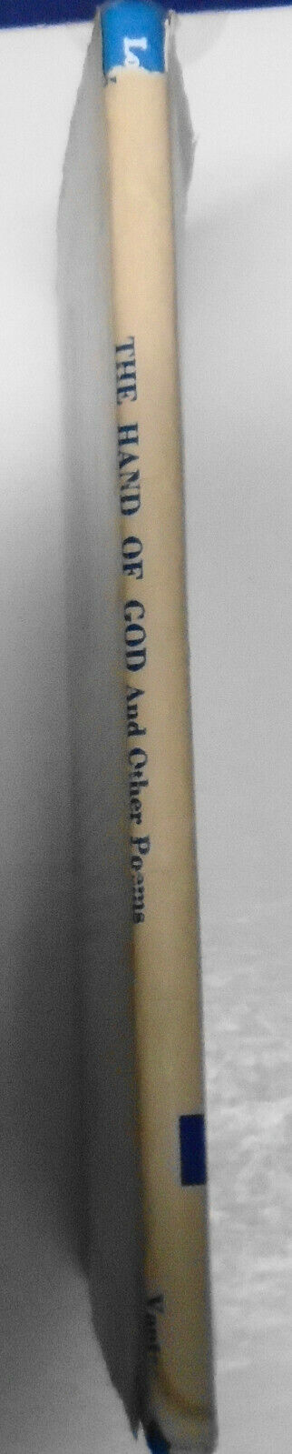 The Hand Of God - And Other Poems - SIGNED - by Evelyn Long. 1963 Hardcover 1st