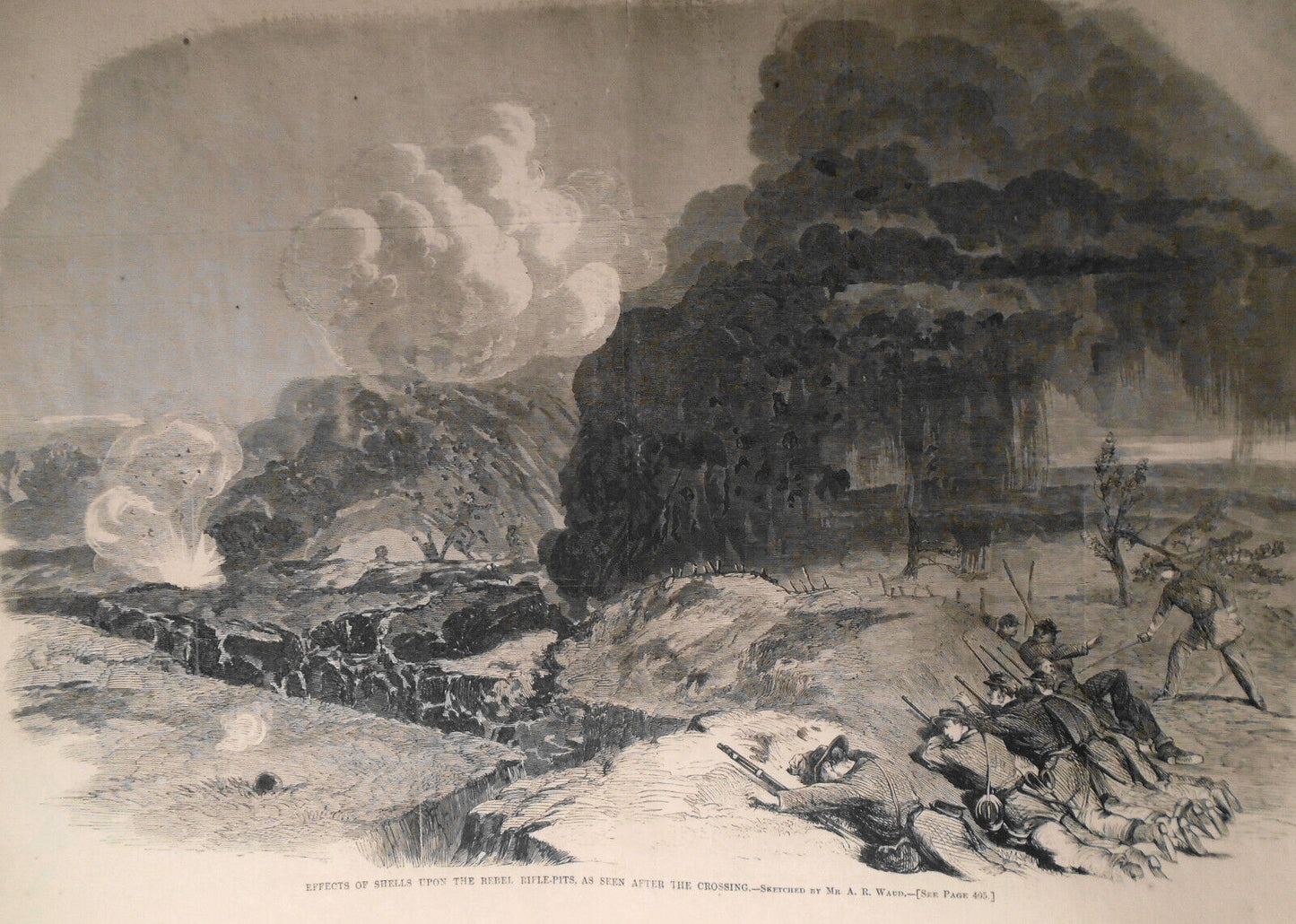Harper's Weekly June 27, 1863 - Civil War reports / Map of Theatre of Operations