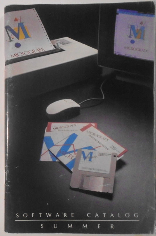 Micrografx Software Catalog, Summer 1989  --  96 pages.