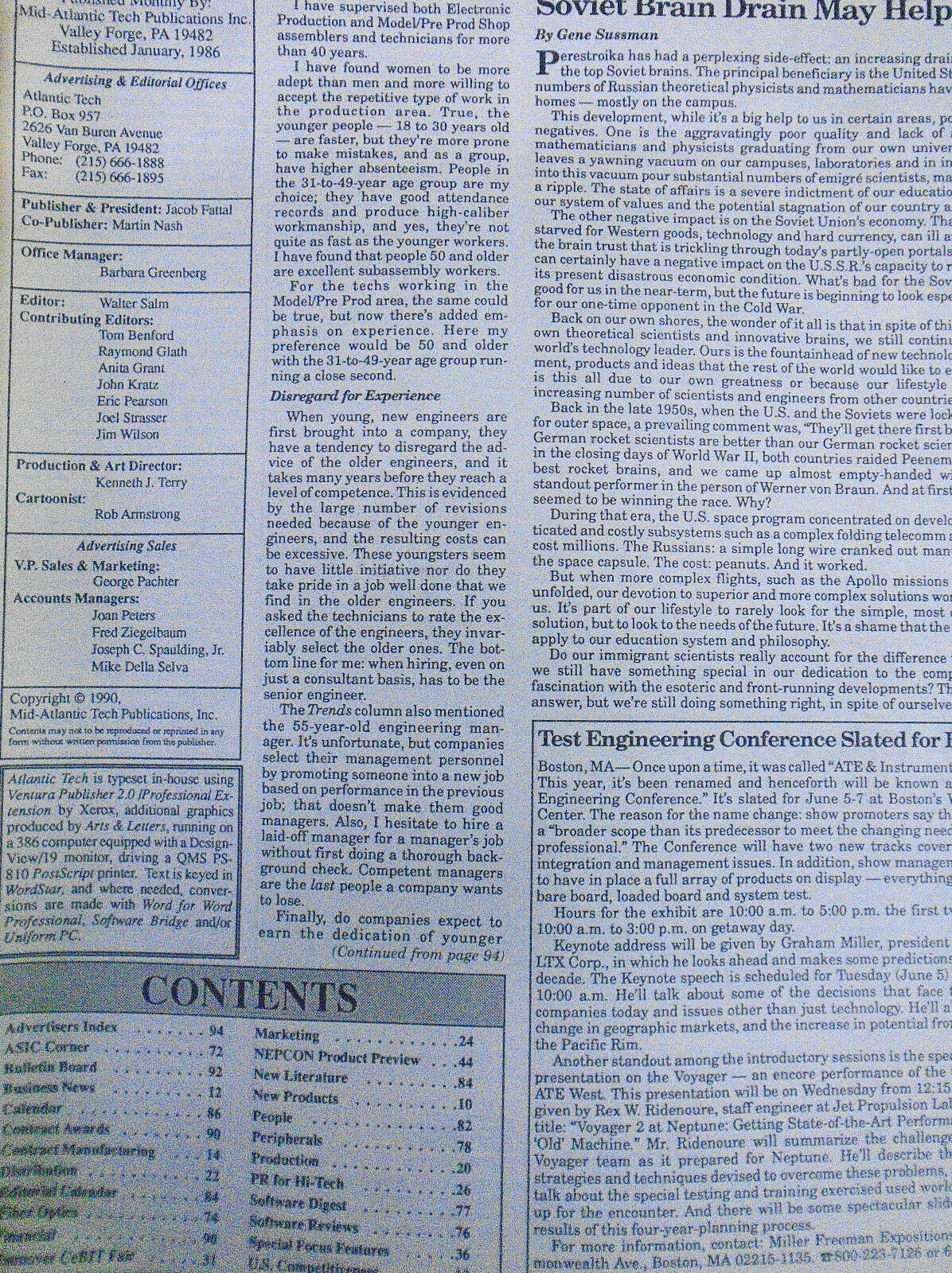 Atlantic Tech magazine, May 1990
