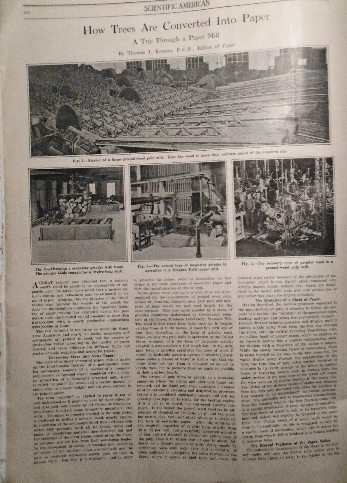 Scientific American - October 4, 1913. Complete Original Issue.