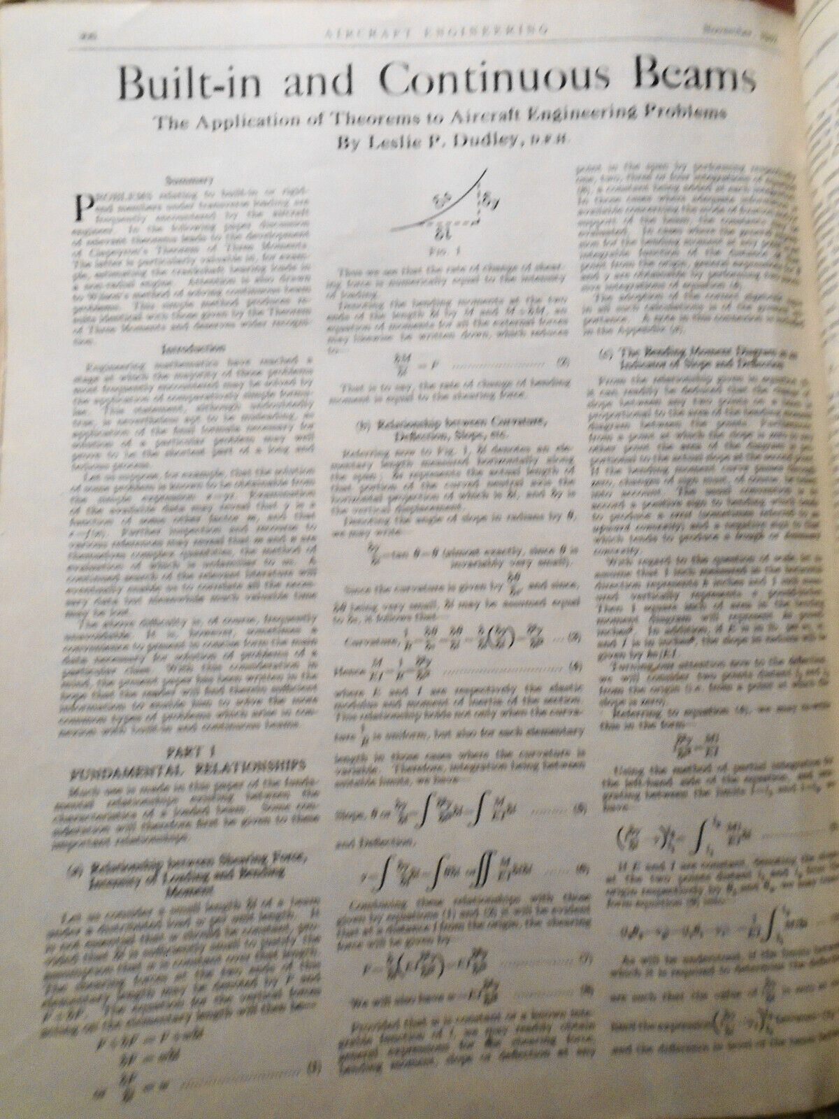 1942 Aircraft Engineering magazine - six issues - April to November